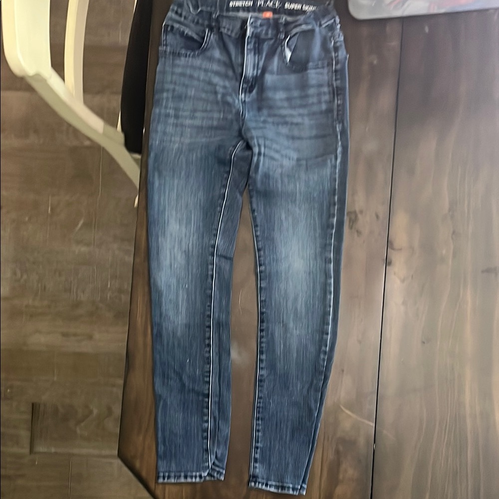 Children’s Place Super Skinny STRETCH Blue Jeans